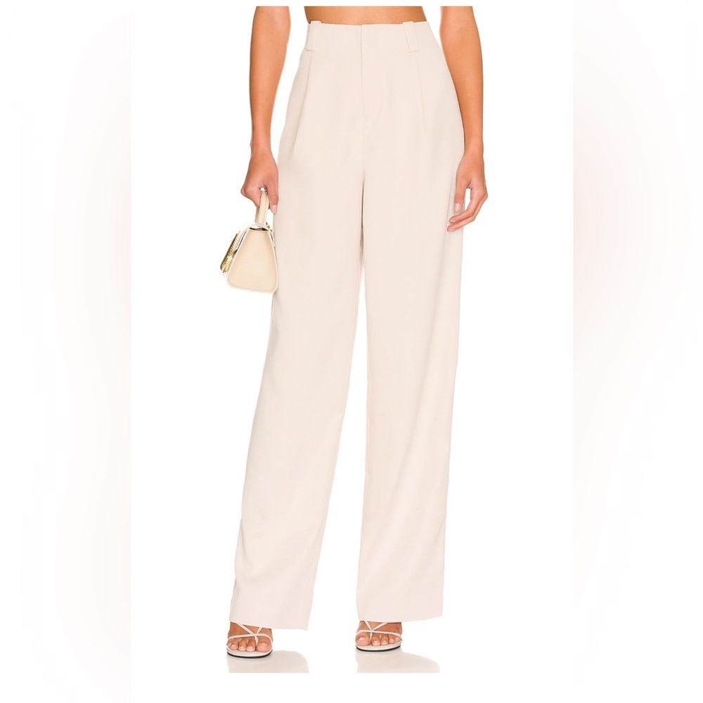 LPA beige Baldwin pants size medium.